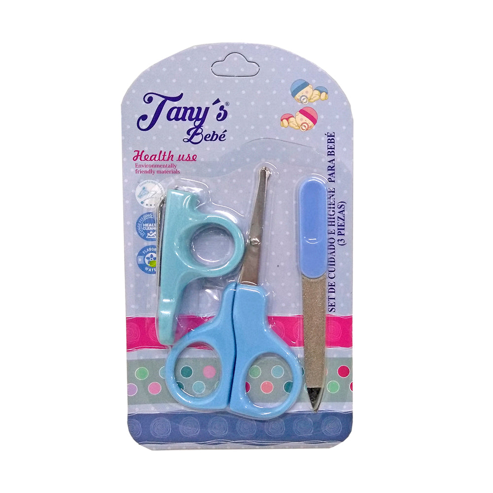 SET DE MANICURE PARA BEBE 3 PIEZAS / BB3176