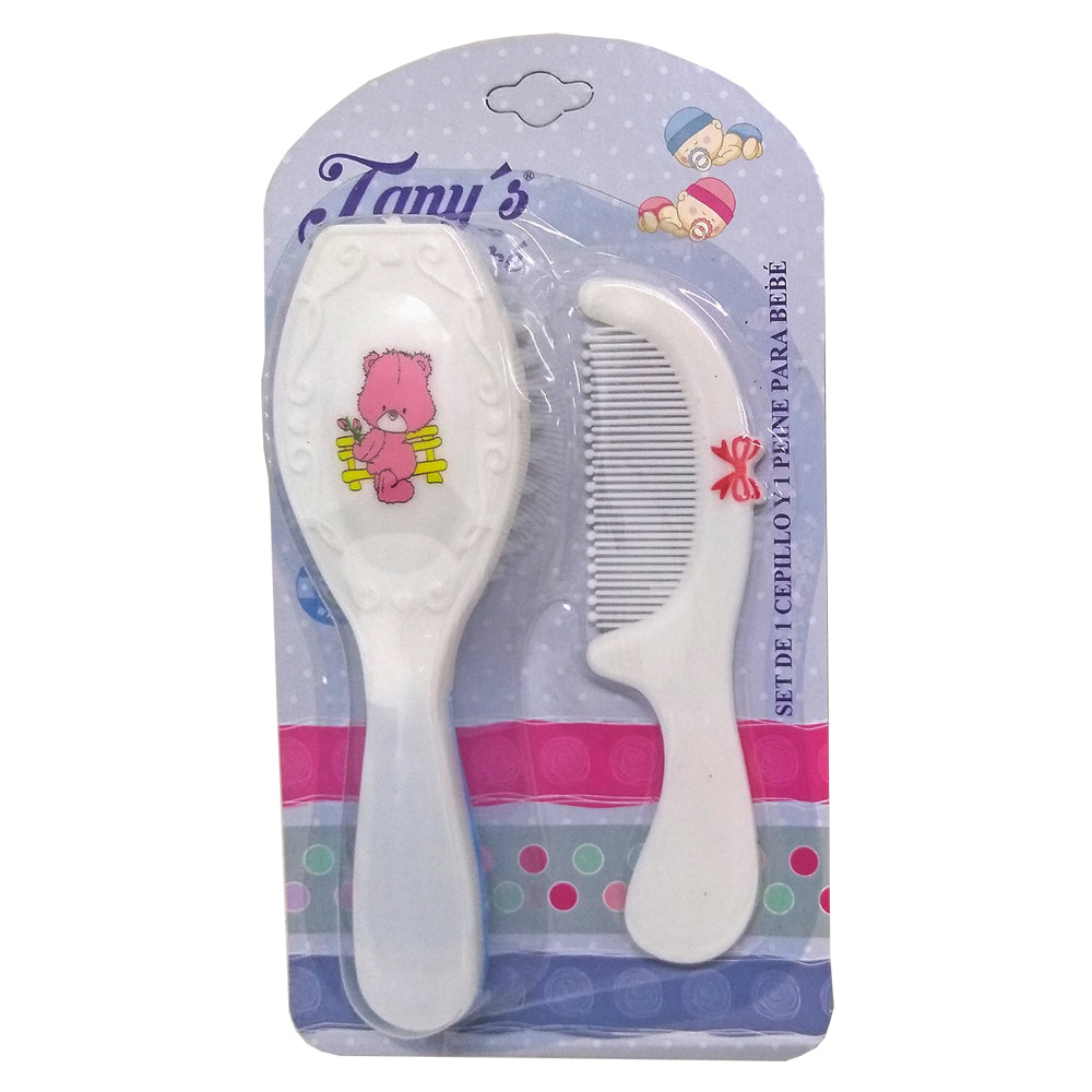SET DE CEPILLO Y PEINE PARA BEBE / BB3152