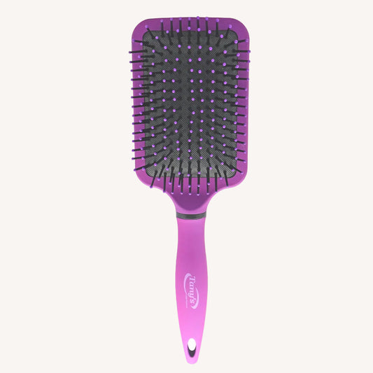 CEPILLO MORADO PALETA PARA CABELLO / BR-5102R